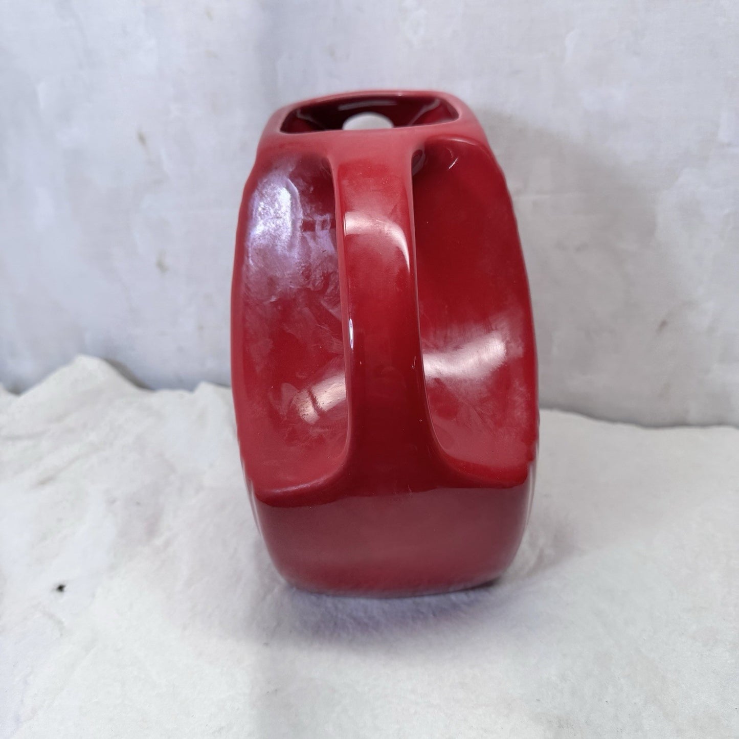 Red Fiesta Pitcher Vintage Disc