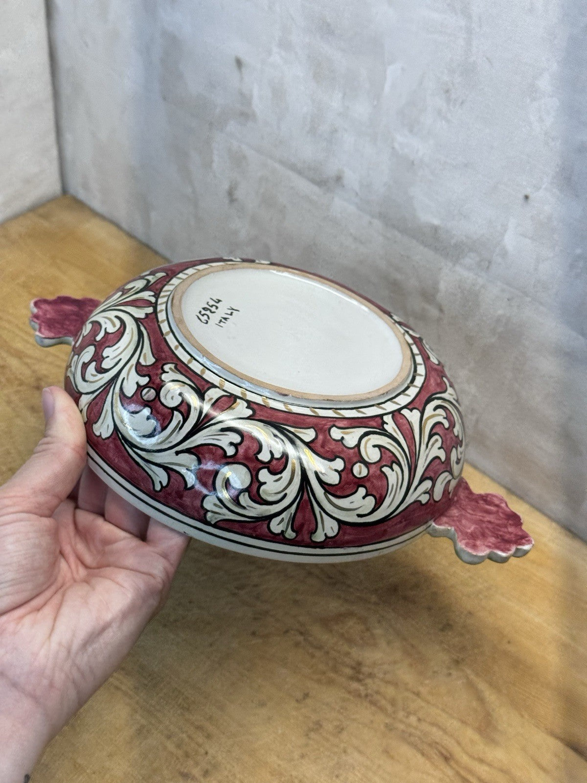 Italy Bowl Vtg #1339