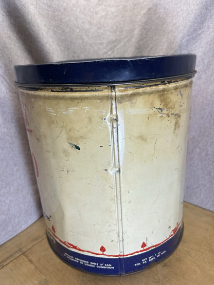 Vntage Groff's Potato Chip Tin 32 oz 2 LBS - Bowmansville, PA