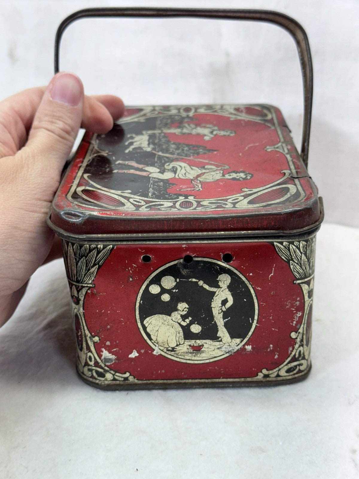 Child’s Tin Small Lunch Box Vintage