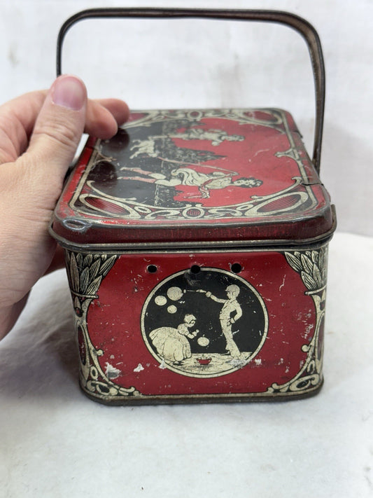 Child’s Tin Small Lunch Box Vintage