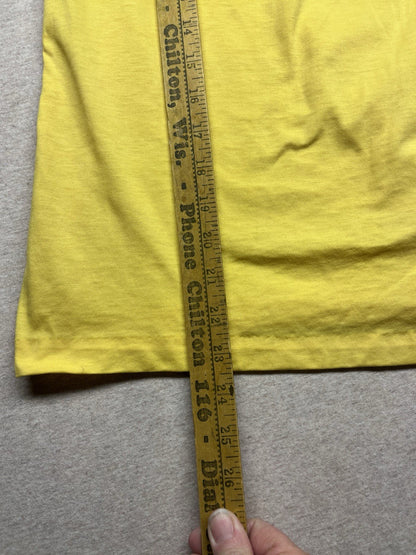 1980s Women’s Yellow Knit Tank Top