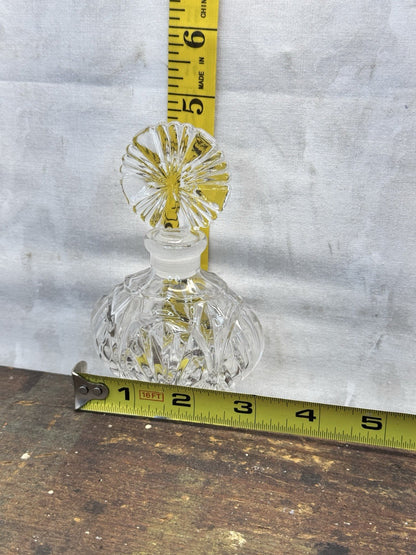 Vintage Crystal Perfume Bottle #1389