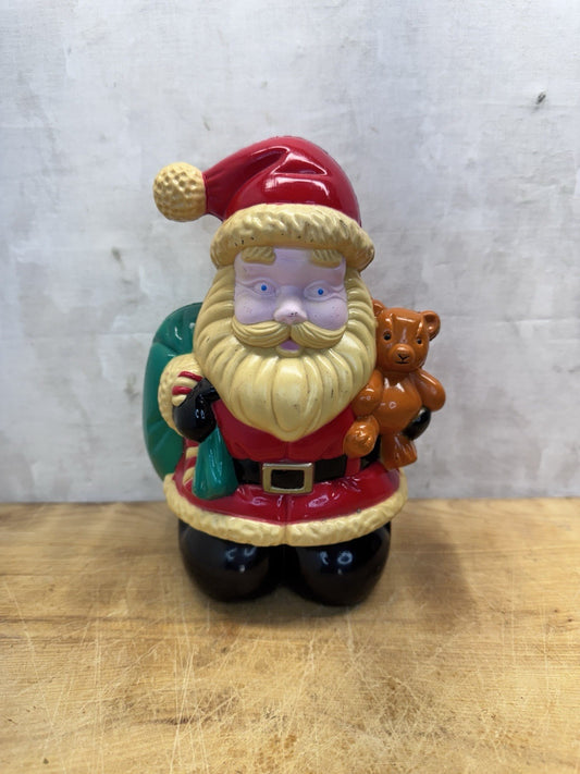 Vtg Santa Claus Christmas Blow Mold #1445