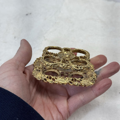 Ornate Lipstick Holder Vintage