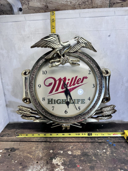 Miller High Life Non-Illuminated Zoizel Clock