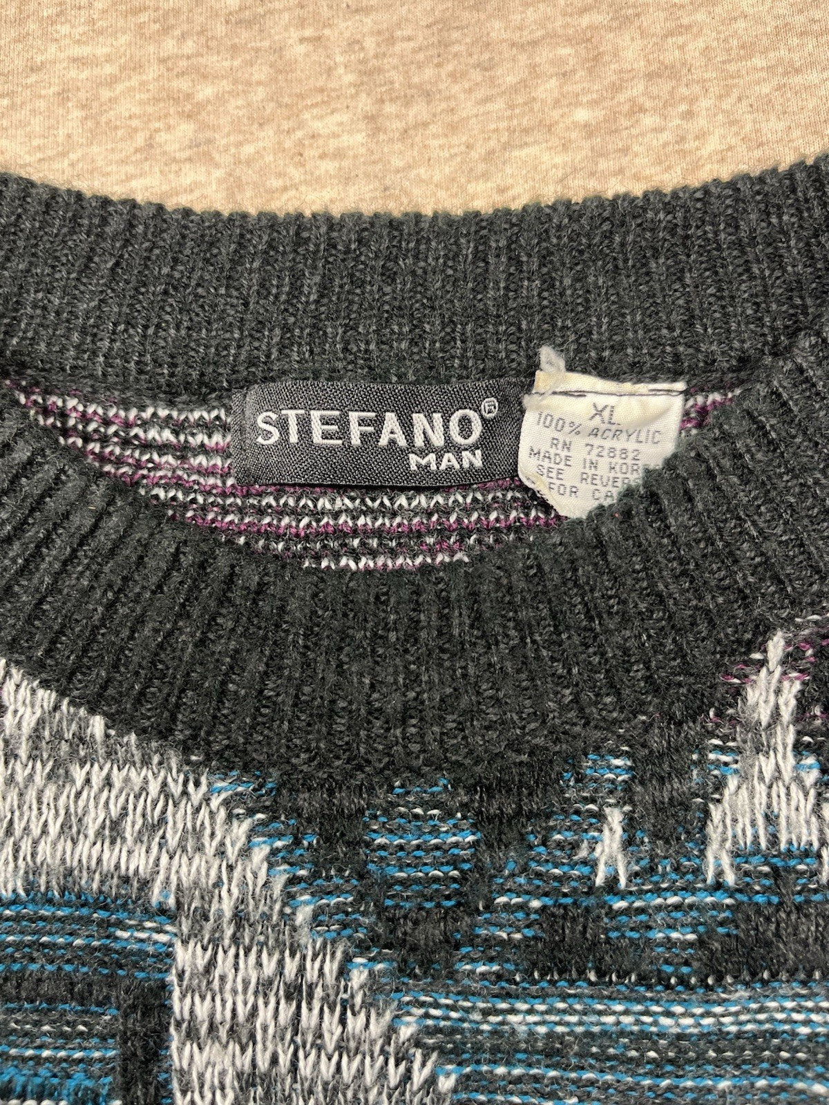 Stefano Men’s XL Sweater Vintage 