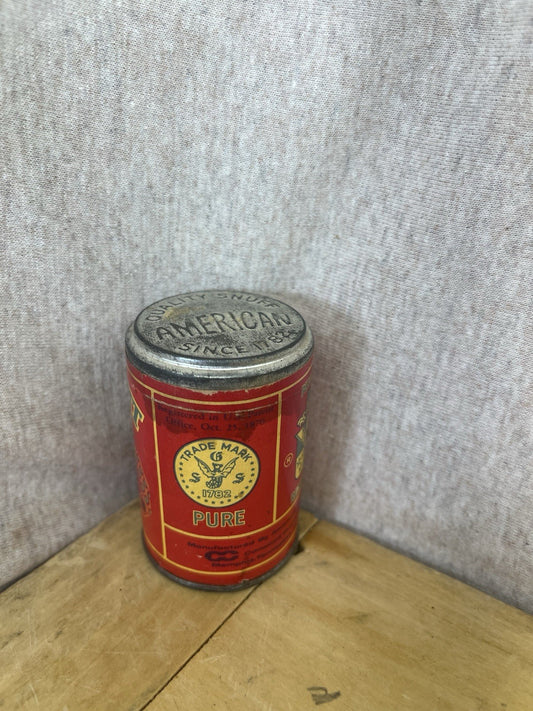 W.E.Garrett & Sons Sweet Snuff Tobacco Empty Tin
