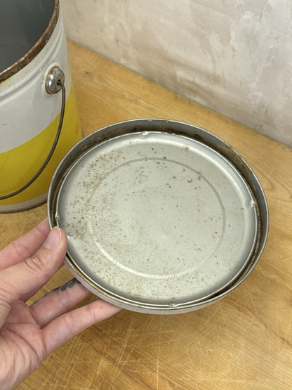 Oscar Mayer Leaf Lard Tin Vintage #1190