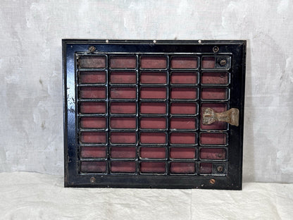 Metal Heat Register Cover Vintage Floor Vent Grate