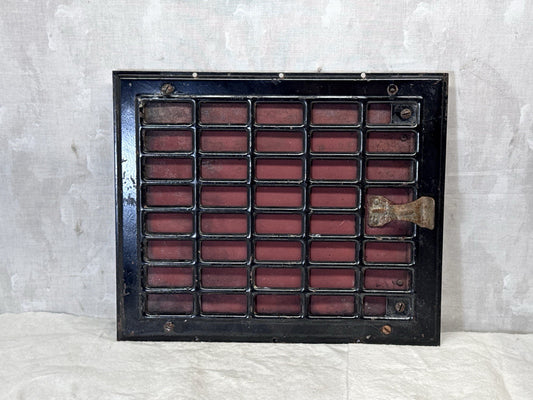 Metal Heat Register Cover Vintage Floor Vent Grate