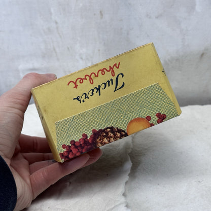 Tuckers Sherbet Waxed Box Container Empty Vintage