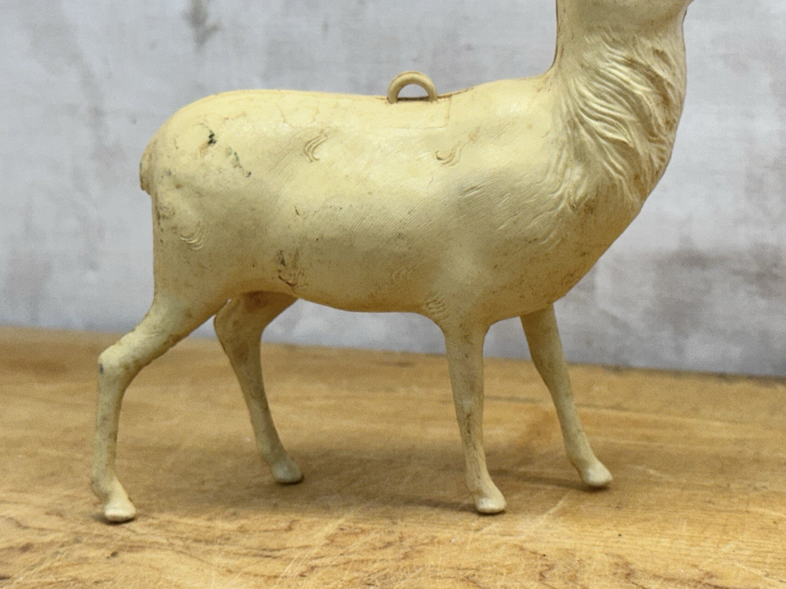 Plastic Reindeer Vintage Christmas #1054
