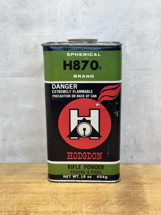 Hodgdon Rifle Powder  Vtg Composite Empty #1469