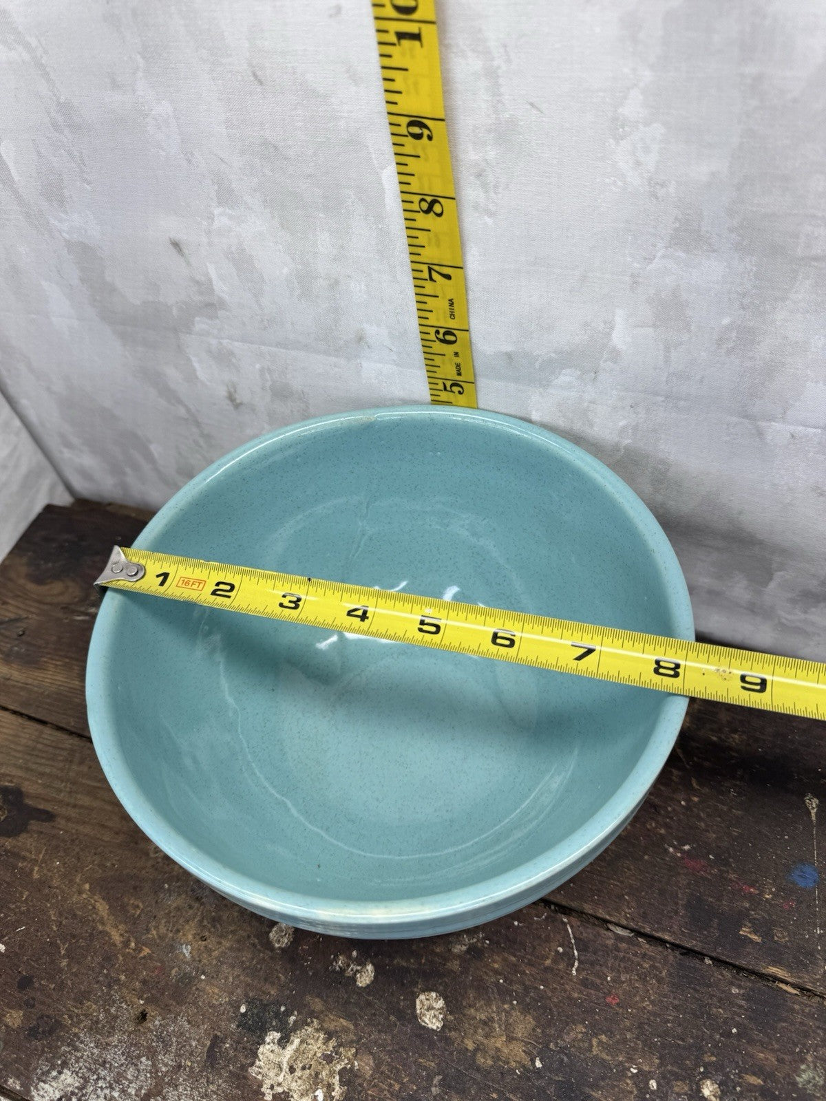 Light Blue McCoy Bowl Vintage #1203