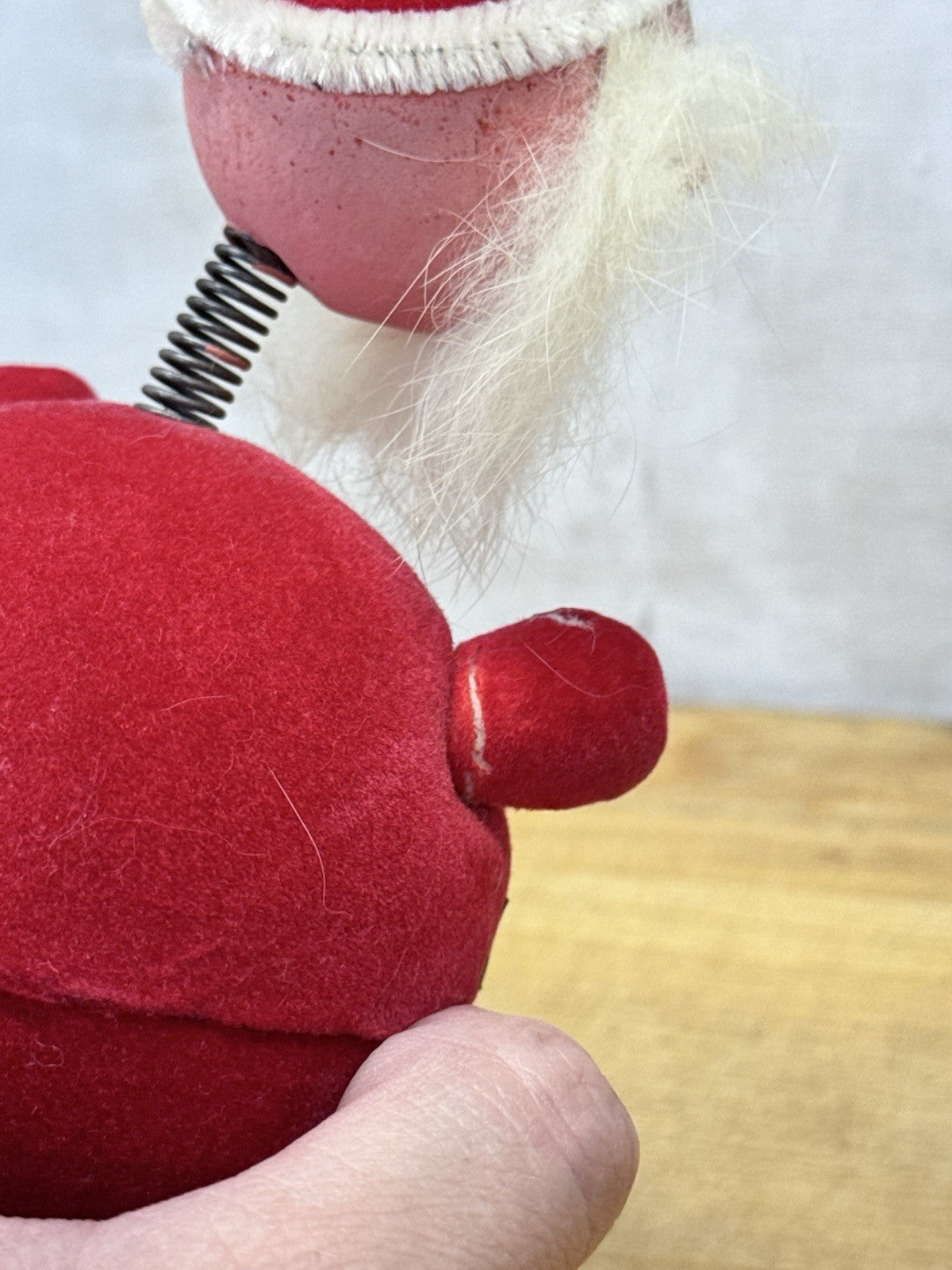 antique christmas West Germany Candy Santa #1063