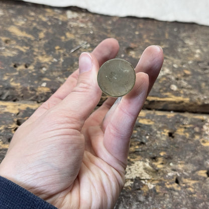 Glass CJ Medical Pharmecutical Pestle Vintage 