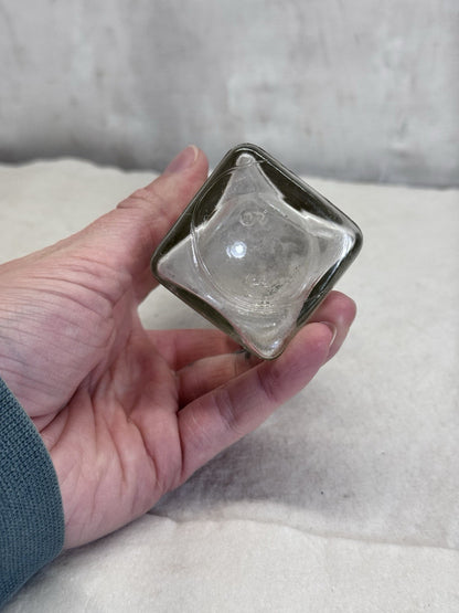 Rawleighs Vintage Glass Bottle Aluminum Cap 