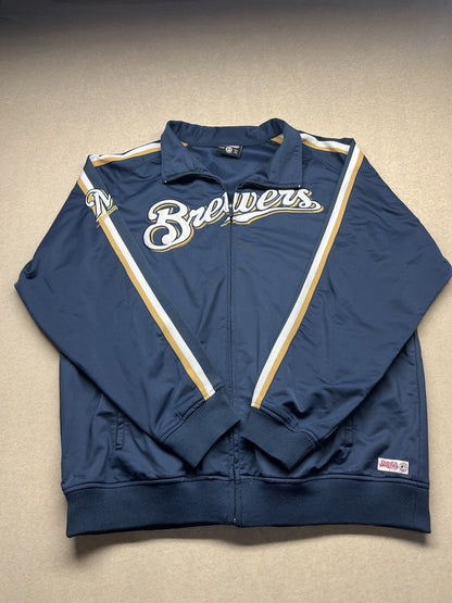 Milwaukee Brewers Stitches Jacket XL