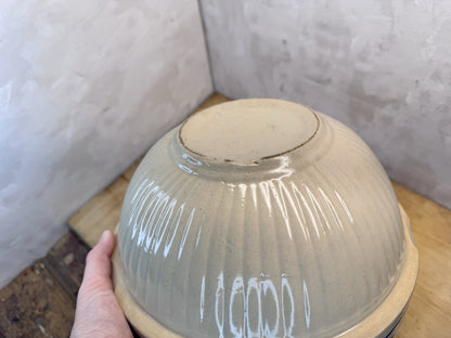 Stoneware Bowl Antique #1311