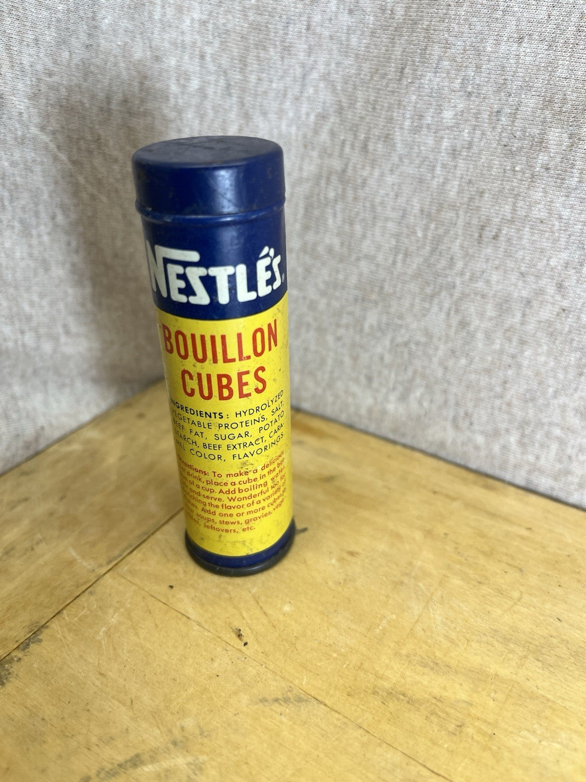 Nestles Vintage Empty Bouillon Tin