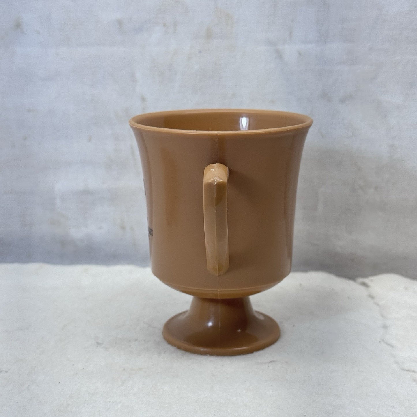 Faye’s Super Market Fairwater Wisconsin Plastic Cup Vintage Advertisement NOS