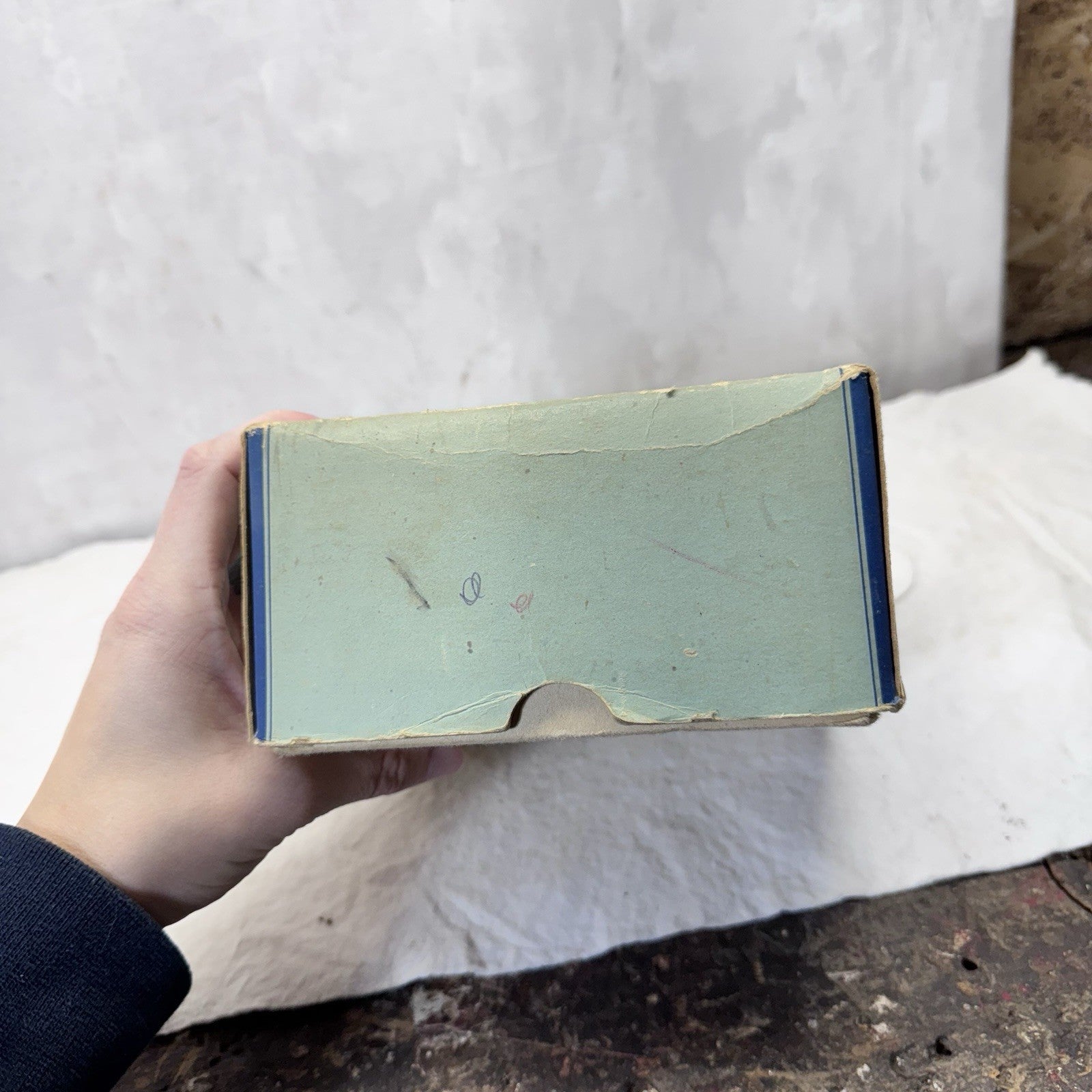 Ingraham Broadcast Day Alarm Clock Vintage Empty Box 