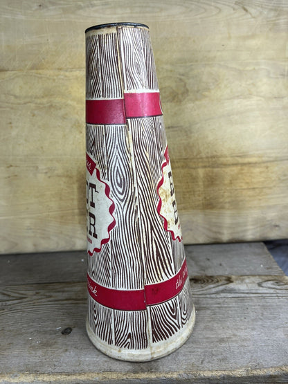 Vintage 1940s Collectible Waxed Cardboard Root beer Cone
