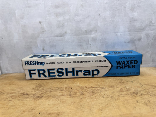 FRESHrap Waxed Paper Vtg Box #1308
