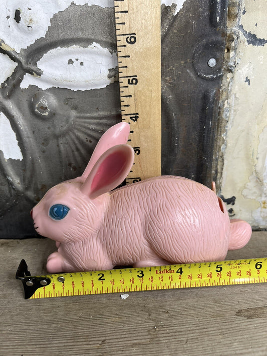 Vintage 1940s Marx Non Working Pink Bunny Collectible #1225