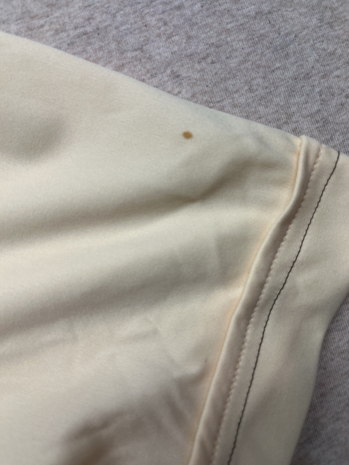 1980s Men’s Pale Yellow Shirt