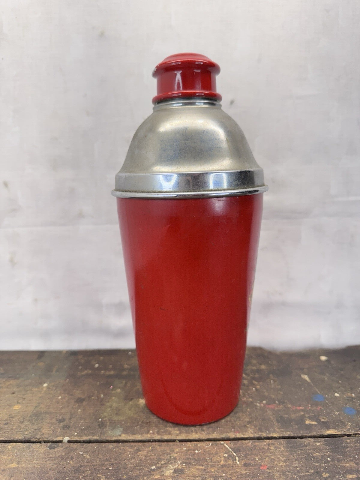 Vintage Red Rooster Cocktail Shaker #1011