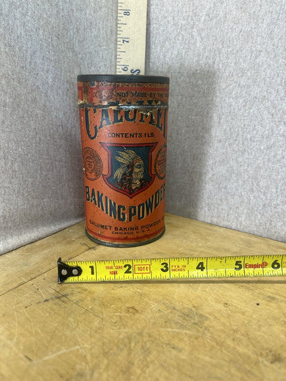 Calumet Vintage Baking Powder Tin