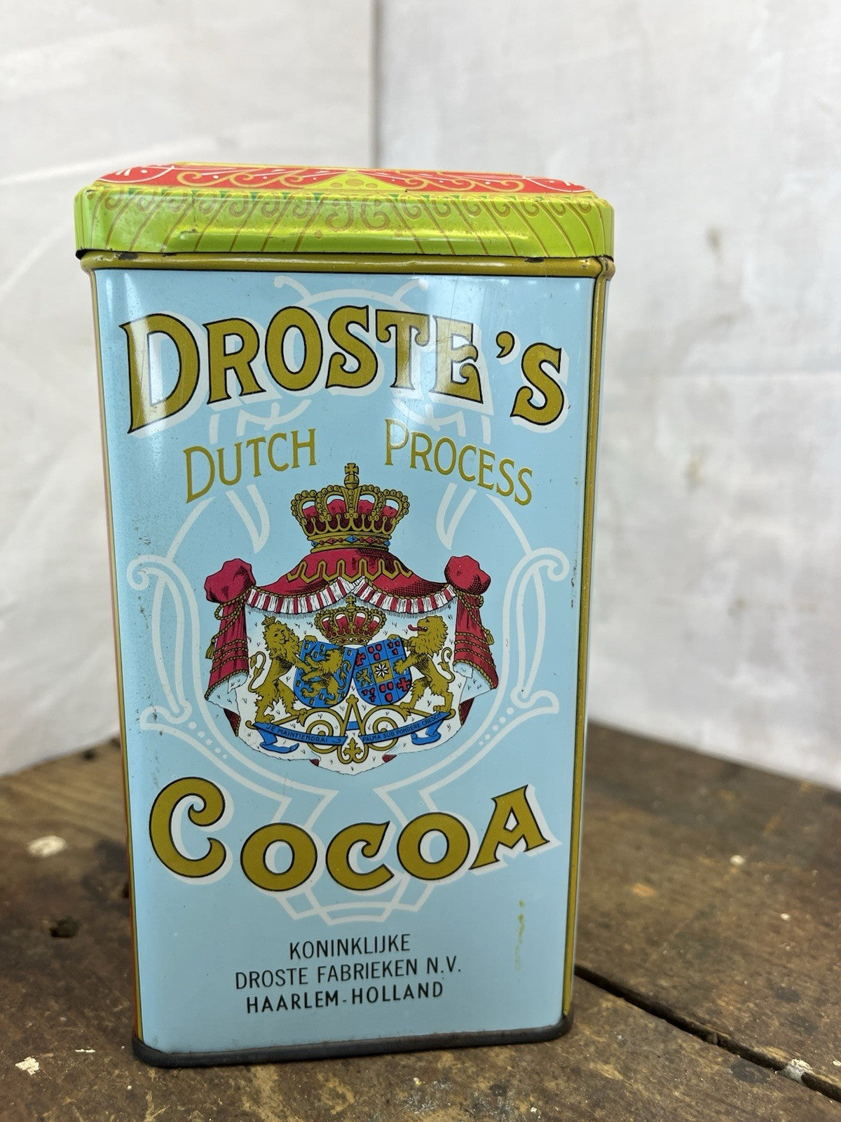 Vintage Drostes 1# Cocoa Tin #111