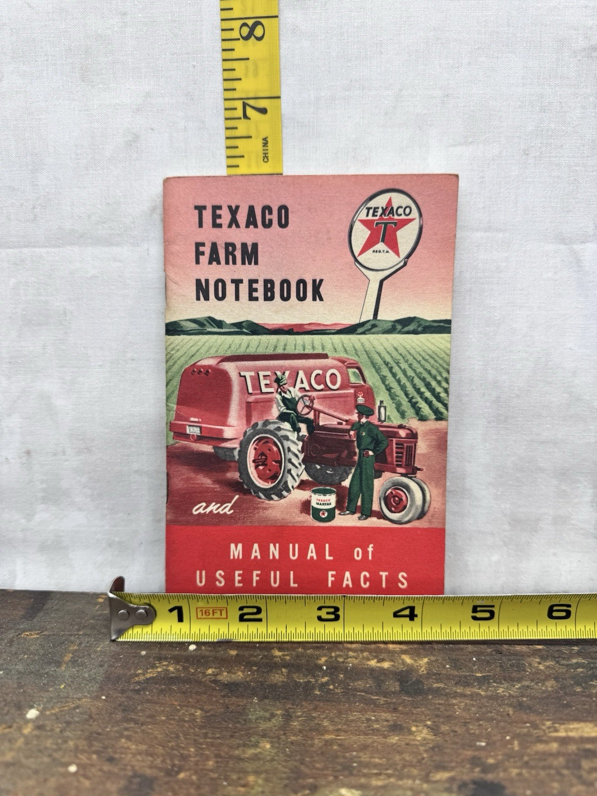 Vintage Texaco Farm Notebook NOS #1119