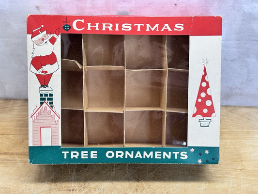 Fantasia Brand Christmas Tree Ornament Empty Box Vtg #1382
