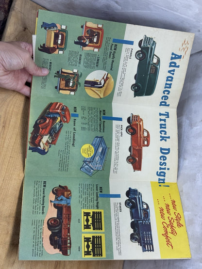 Dodge Truck Pamphlet  Vintage #1150