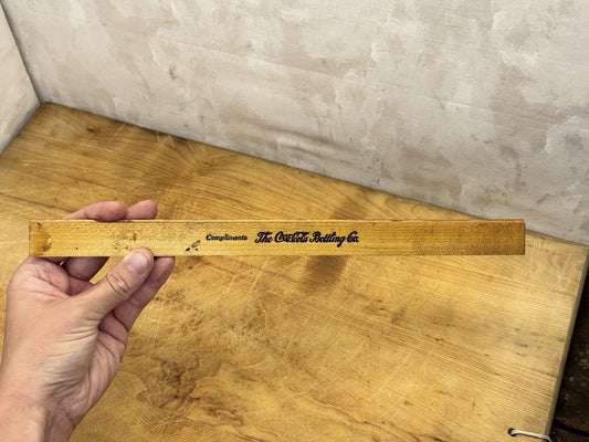 Coca Cola Bottling Co. Advertisement Ruler  #1270