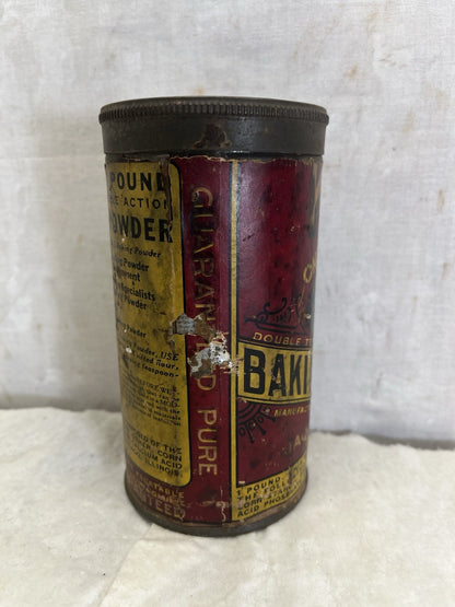 KC Baking Powder Tin Vintage 