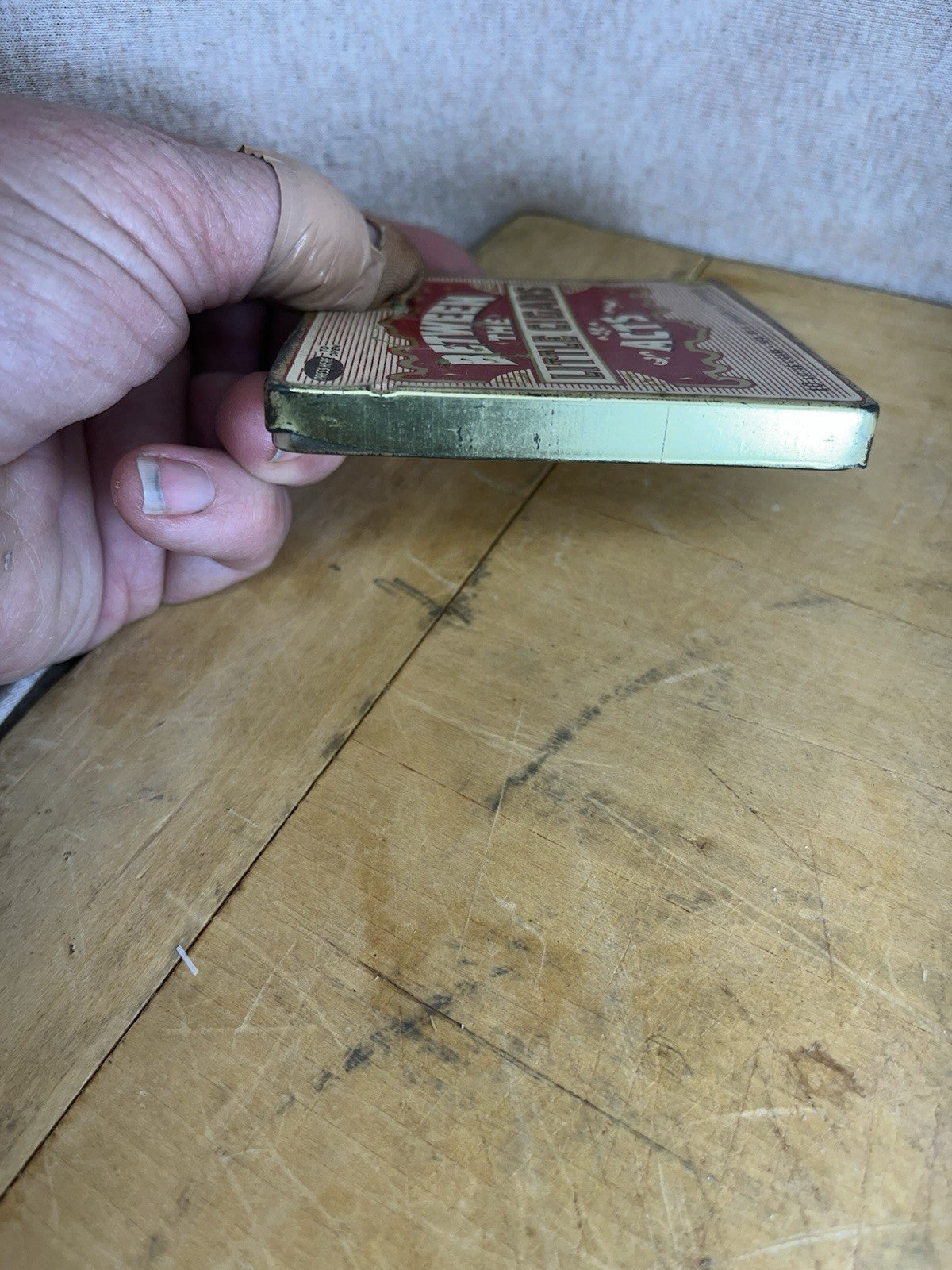 Between The Acts Empty Cigar Tin