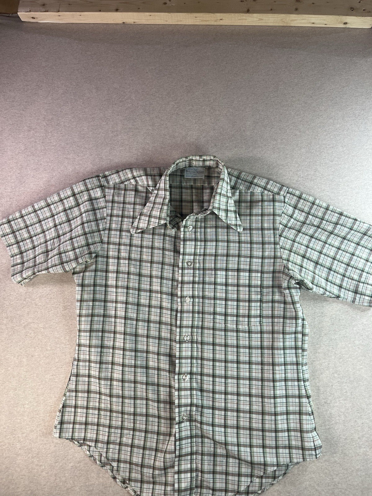 Mens Vintage Belgrade Square Shirt