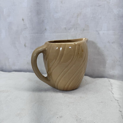 Paul Sielaff Shiocton Wisconsin Stoneware Pitcher Vintage Advertising