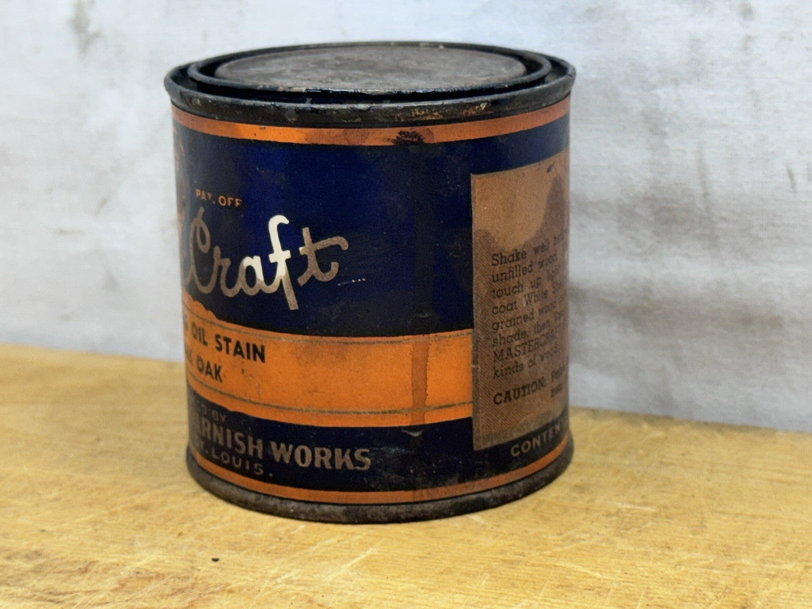 Mastercraft Penetrating Oil Stain Antique Can #1312