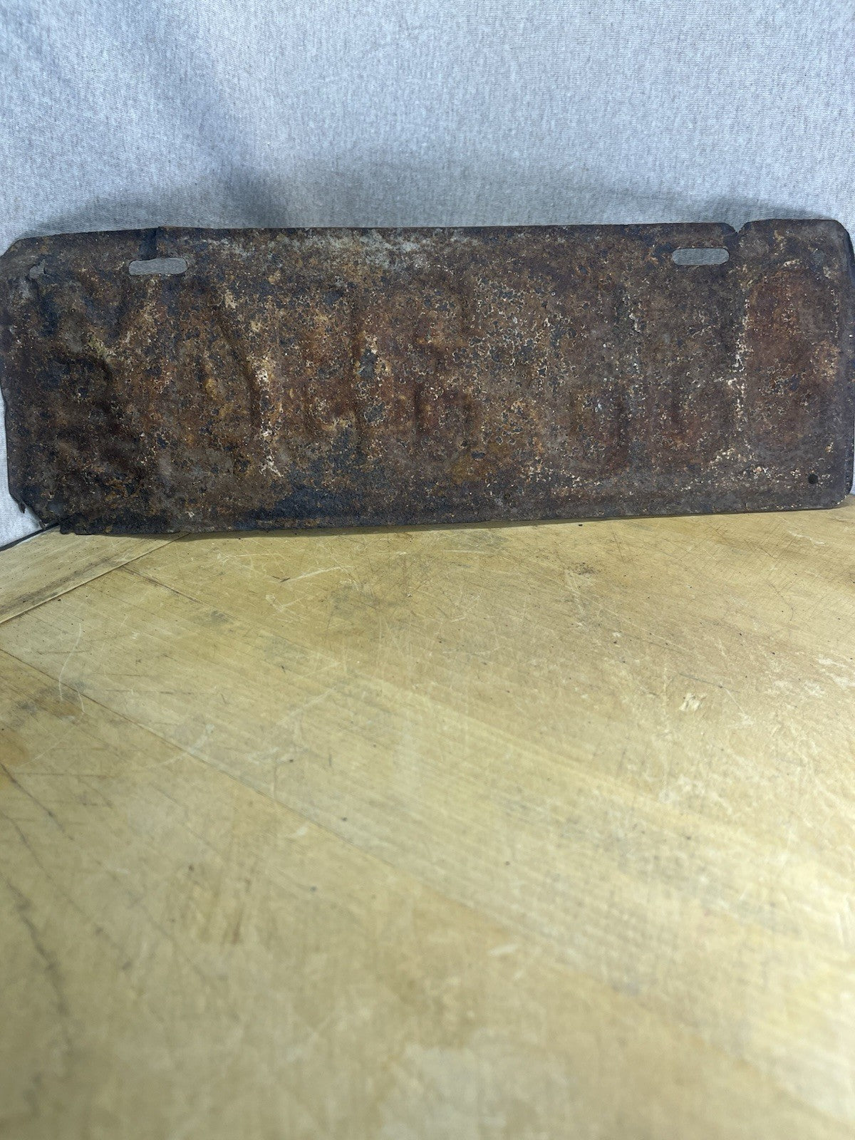 1923 Wisconsin License Plate 359-394