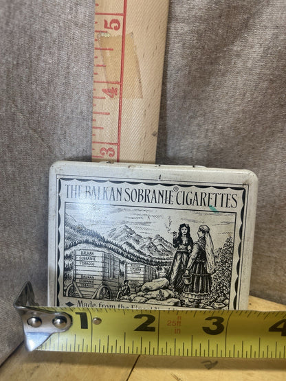 Balkan Empty Sobranie Cigarette Tin