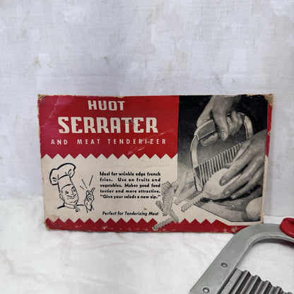Huot Serrater And Meat Tenderizer NOS Vintage