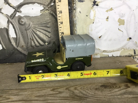 Vintage Collectible Mancave Toy Japan Jeep