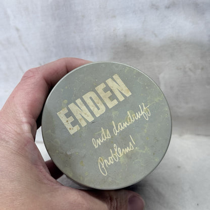 Helene Curtis Enden Dandruff Treatment Shampoo Vintage Jar