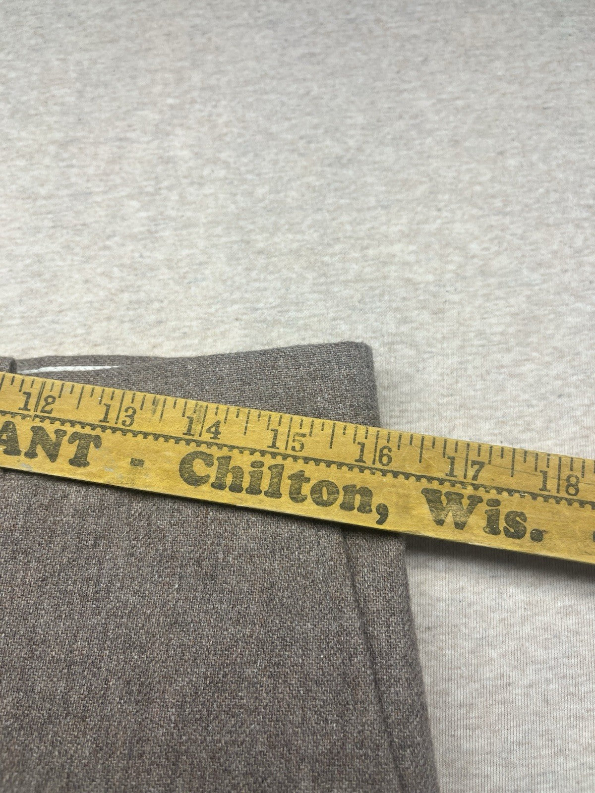 1960s, 70s Men’s Tan Wool Blend Pants