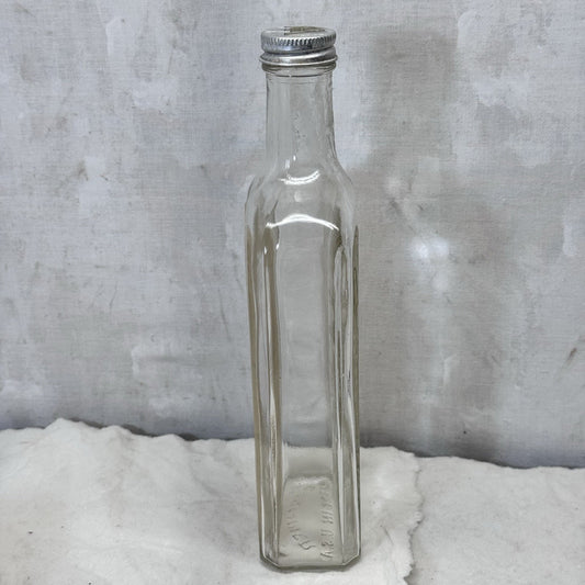 Watkins Imitation Vanilla Extract Glass Empty Bottle Vintage  